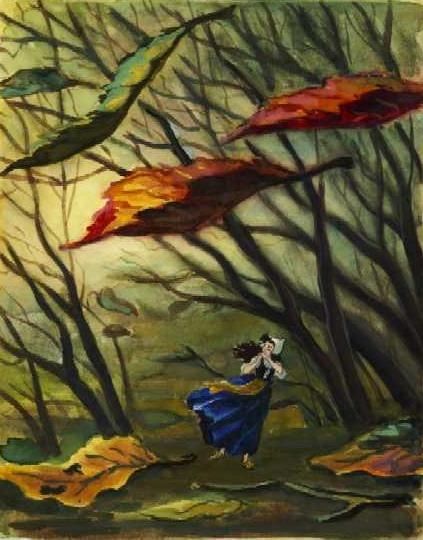 Крошка мерзла от холода