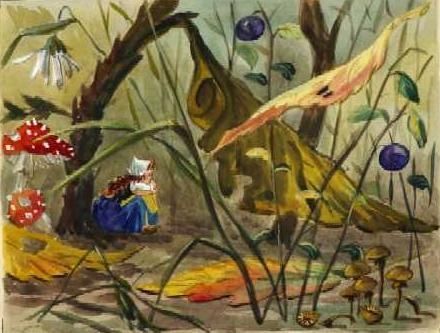 Дюймовочка подняла глаза