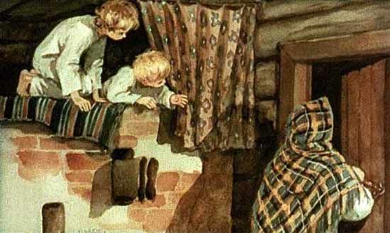 Ребята за ней и углядели