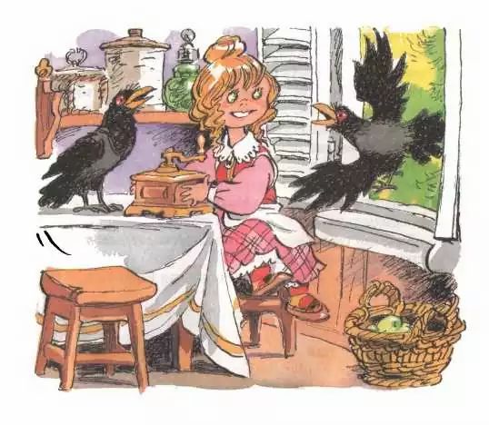 Баба-Яга молола кофе