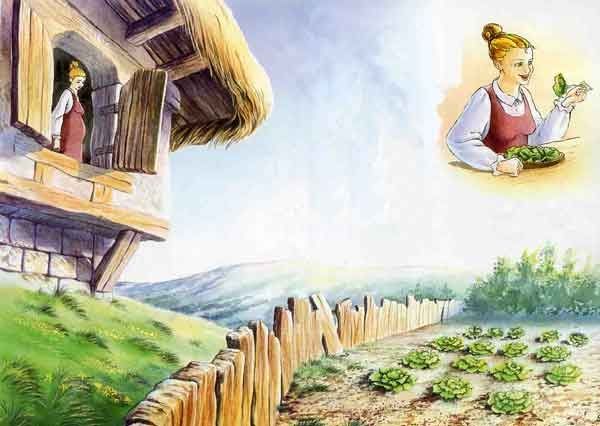 Огород принадлежал колдунье