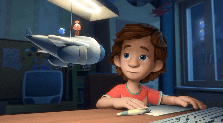 Самолёт, Слушать песню из мультфильма Фиксики, онлайн и текстом