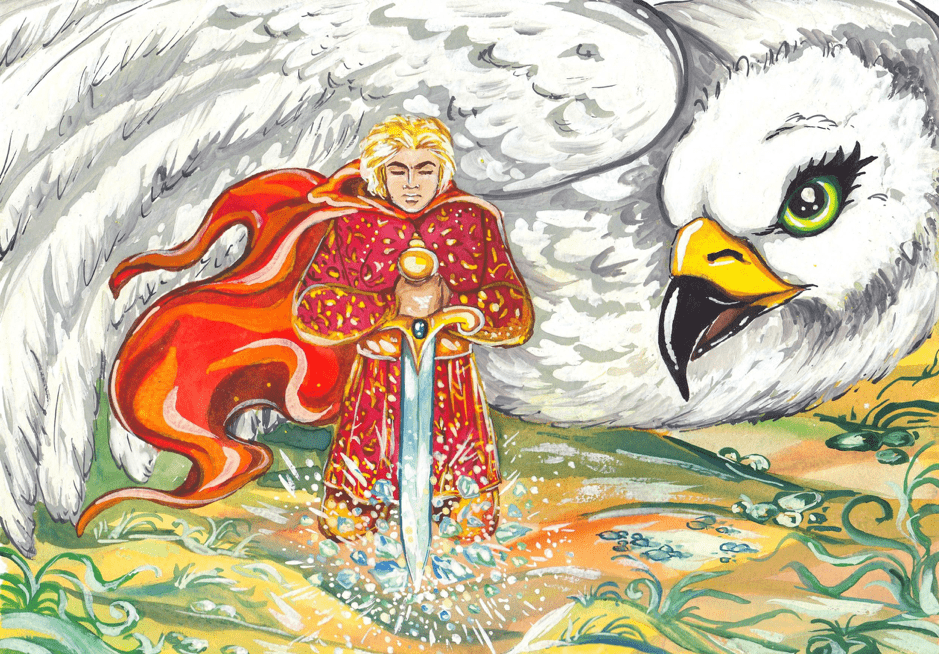 Сказка Солнечный принц и Ледяной рыцарь Ольги Мотовиловой из коллекции авторских сказок для детей читать онлайн