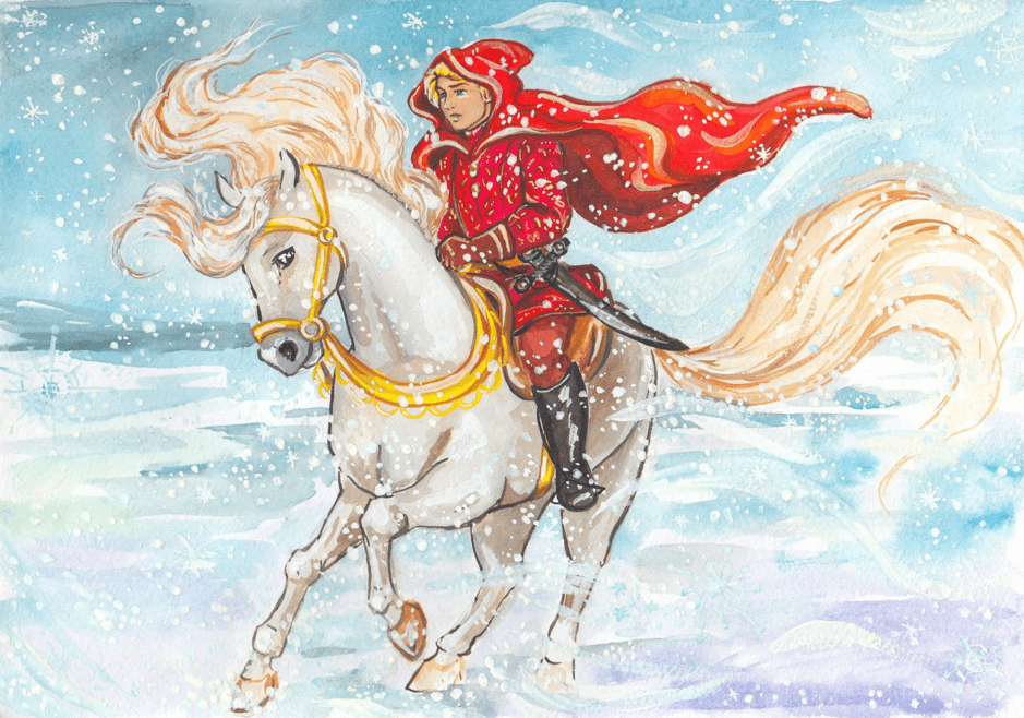 Сказка Солнечный принц и Ледяной рыцарь Ольги Мотовиловой из коллекции авторских сказок для детей читать онлайн