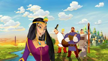 Три богатыря и Шамаханская царица